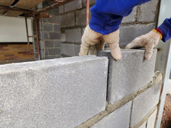 Block Wall Construction