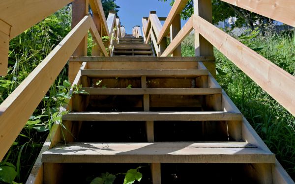 Exterior Stairs Construction