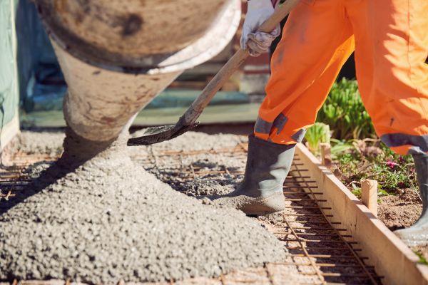 Poured Concrete Installation in North Richland Hills