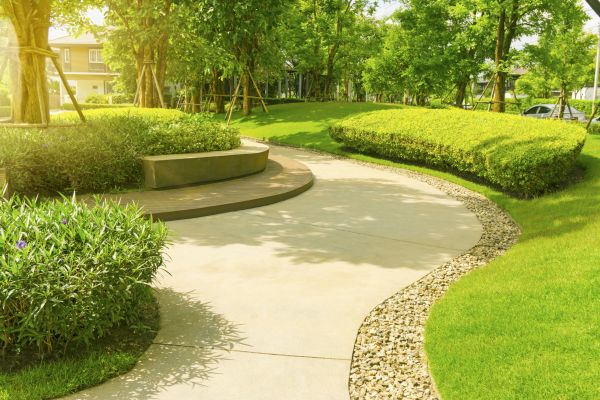 Cement Walkway Installation in North Richland Hills