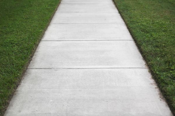 Sidewalk Concrete Construction in North Richland Hills