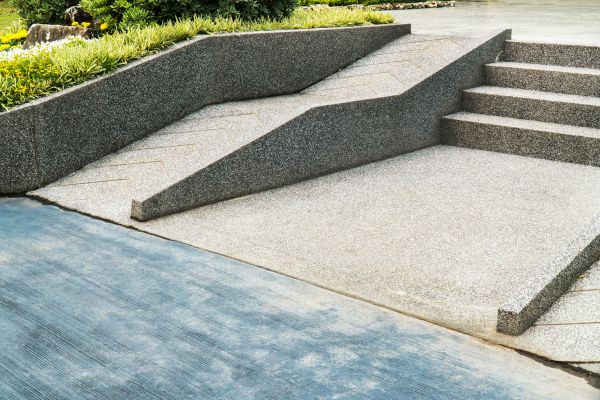 Concrete Ramp Installation in North Richland Hills