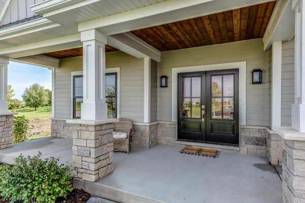 Concrete Porch Construction in North Richland Hills