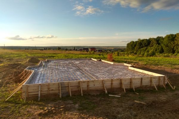 Poured Foundation Construction
