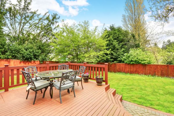 Backyard Deck Installation