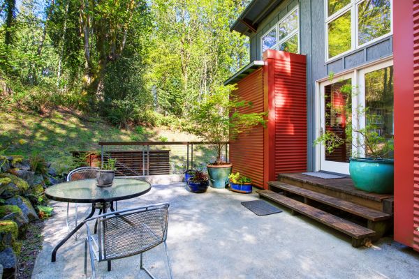 Concrete Patio Building