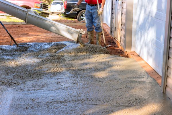 Cement Driveway Pouring in North Richland Hills