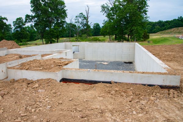 Basement Foundation Pouring in North Richland Hills