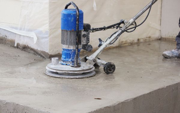 Porch Concrete Finishing