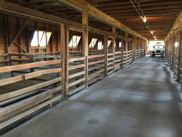 Barn Slab Construction in North Richland Hills