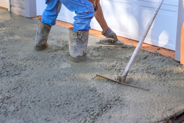 Driveway Slab Construction in North Richland Hills