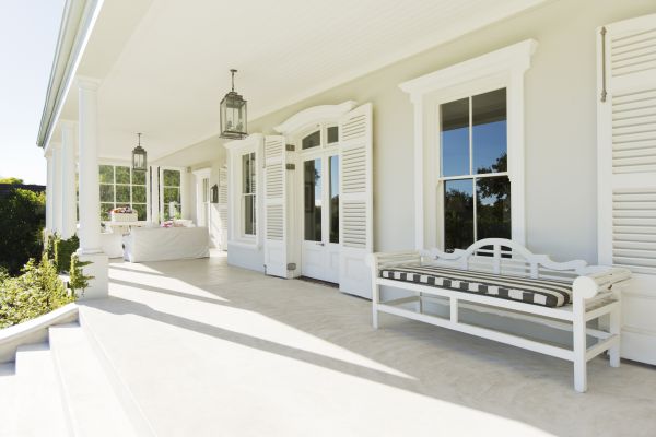 Porch Cement Installation
