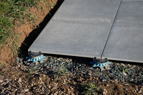 Sidewalk Slab Installation in North Richland Hills
