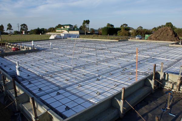 Barn Pad Construction in North Richland Hills