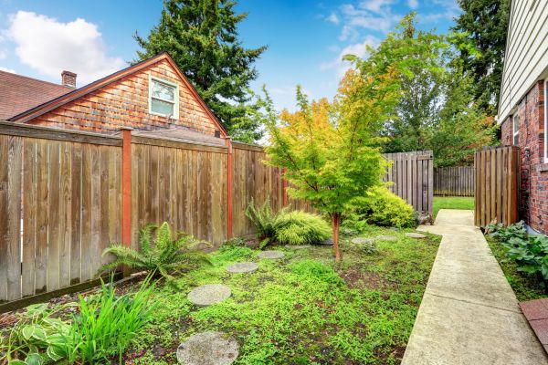 Backyard Walkway Construction in North Richland Hills
