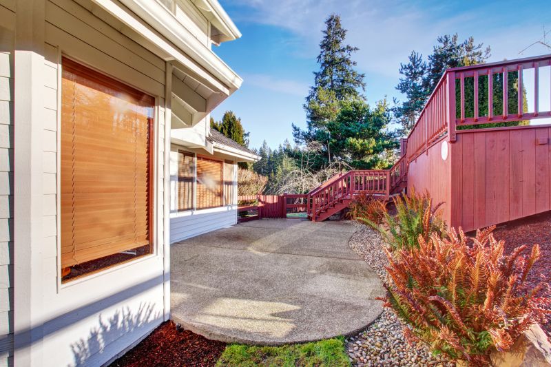 Backyard Concrete Installation