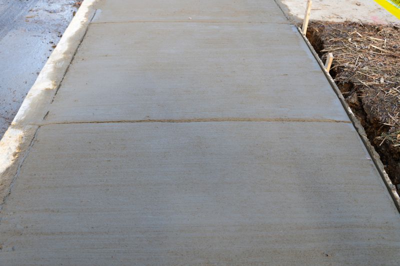 Concrete Sidewalk Construction