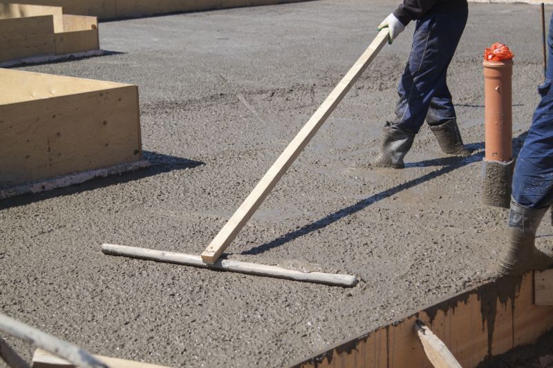 Poured Concrete Installation